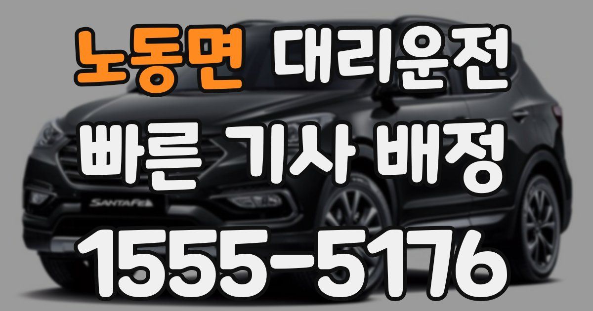 일일대리기사