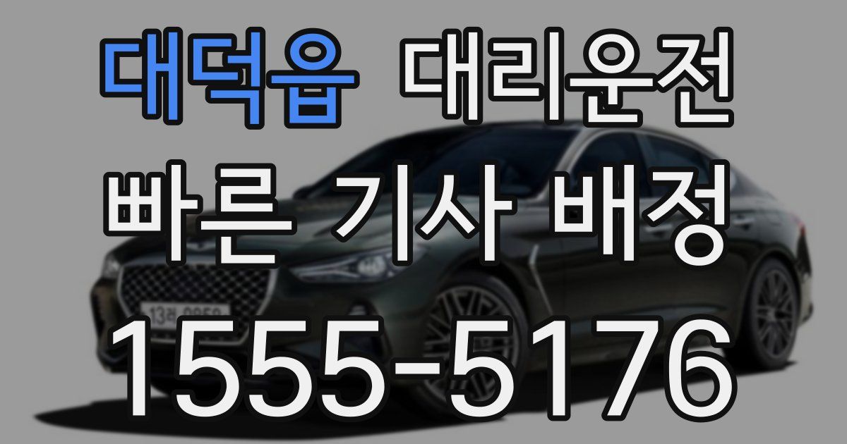 일일대리기사