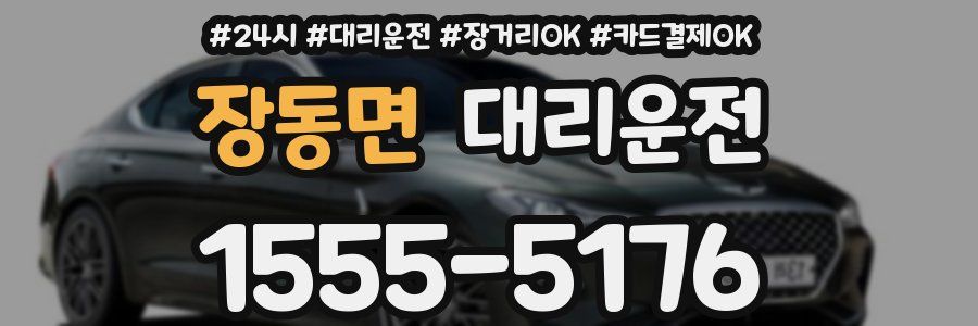 장동면 대리운전