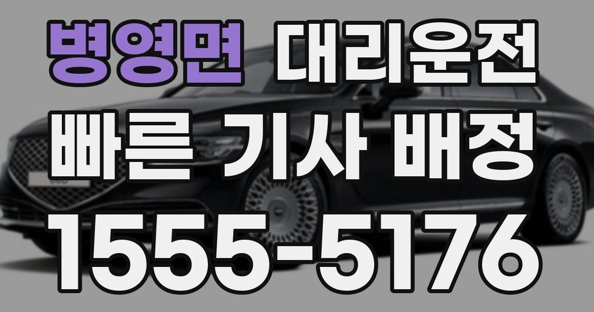 일일대리기사