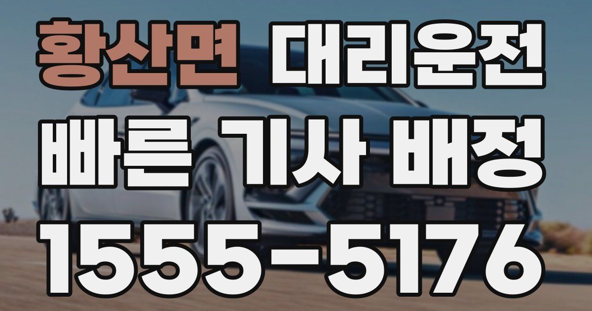 일일대리기사