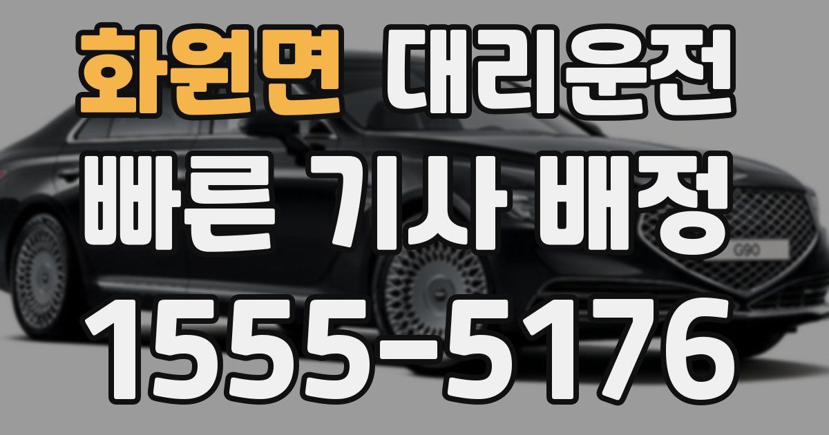 일일대리기사