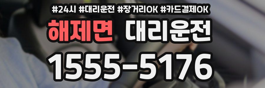 해제면 대리운전