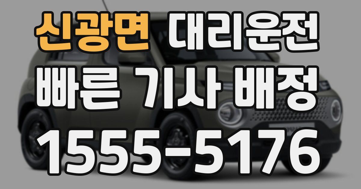 일일대리기사