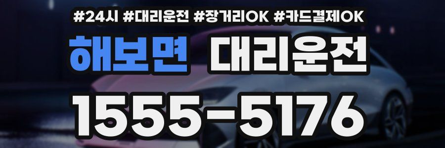 해보면 대리운전