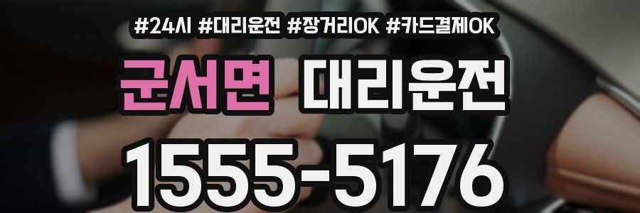 군서면 대리운전