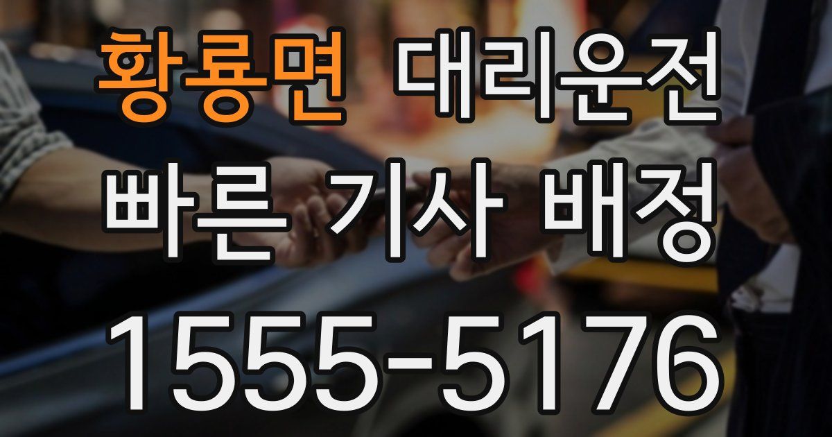 일일대리기사