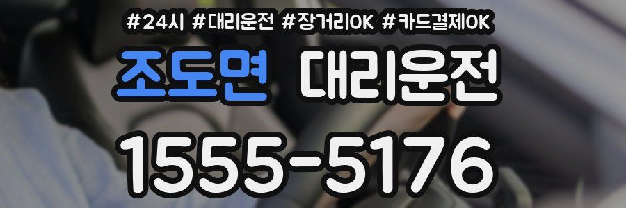 조도면 대리운전
