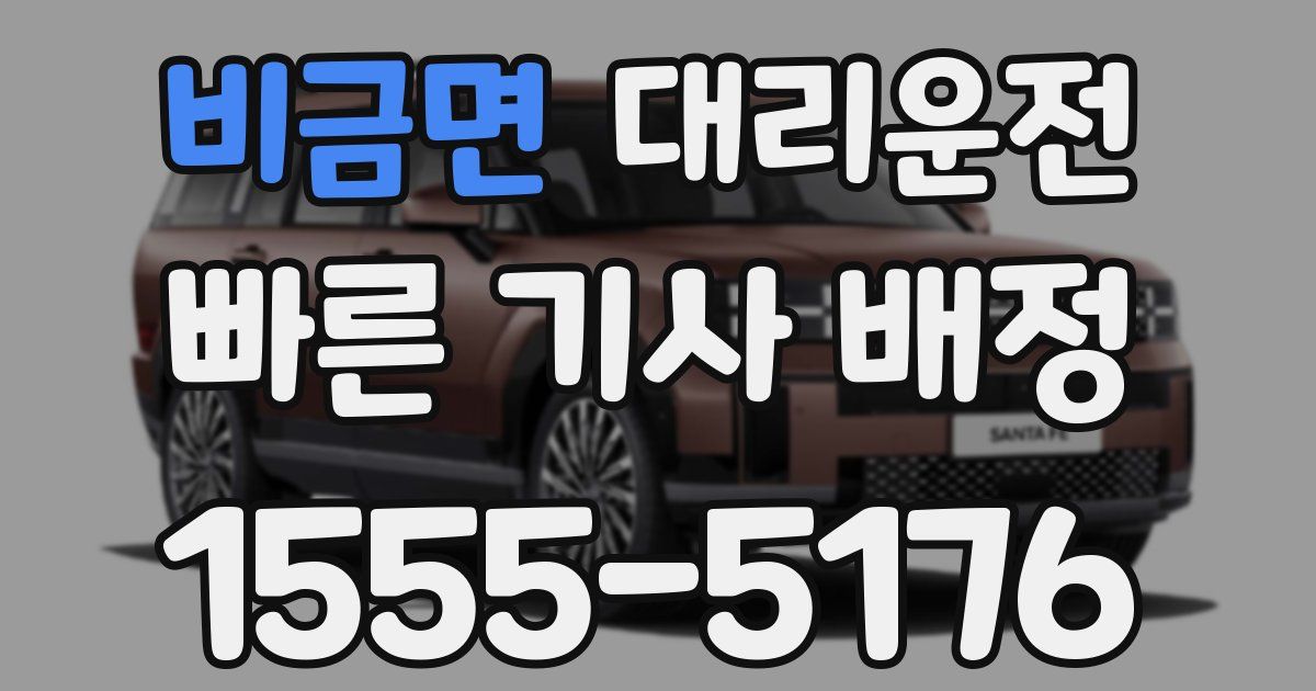 일일대리기사