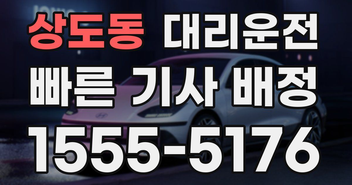 일일대리기사