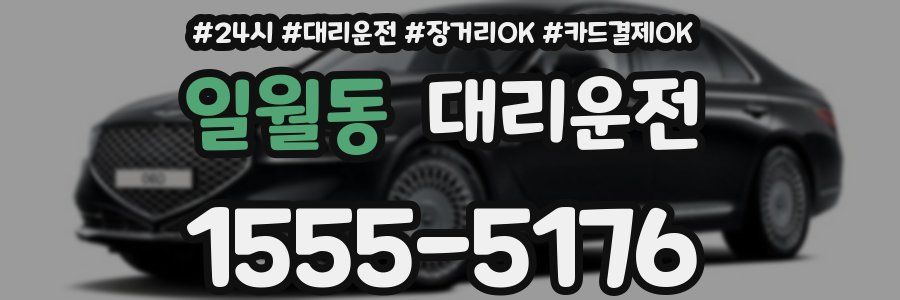 일월동 대리운전