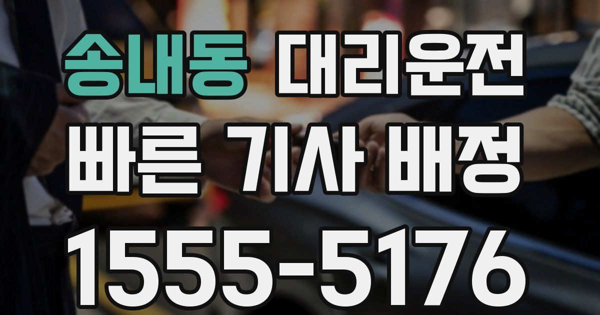 일일대리기사