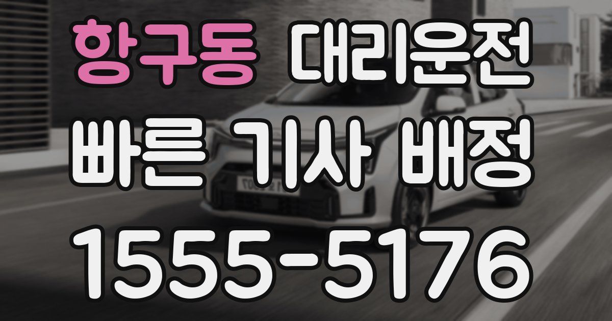 일일대리기사