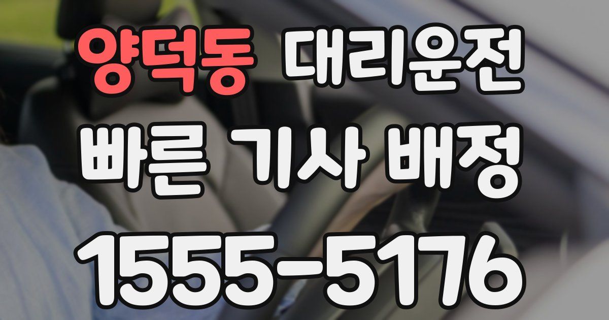 일일대리기사