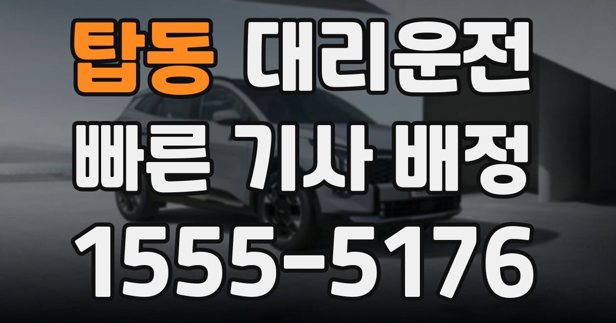 일일대리기사