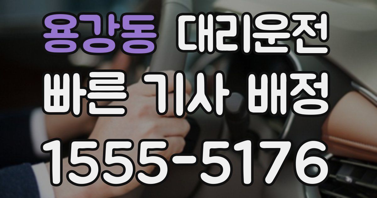 일일대리기사
