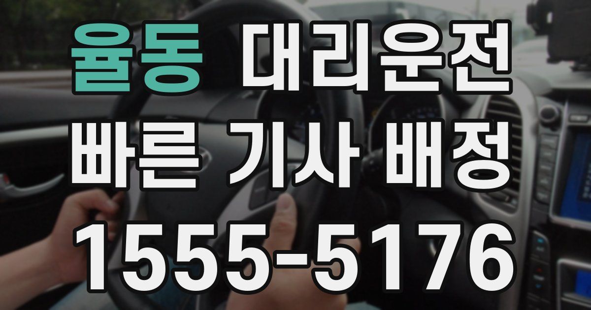 일일대리기사