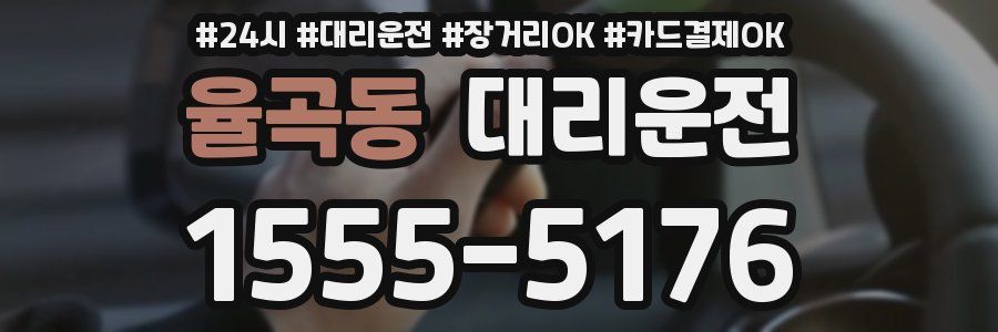 율곡동 대리운전