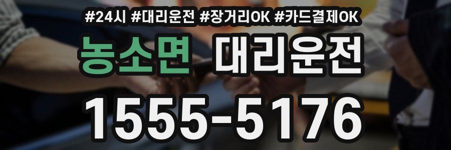 농소면 대리운전