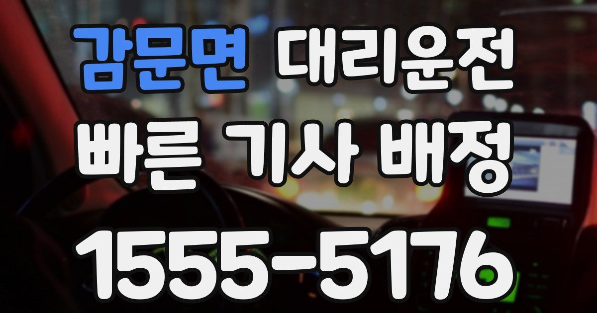 일일대리기사