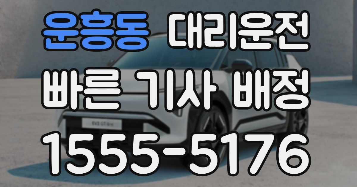 일일대리기사