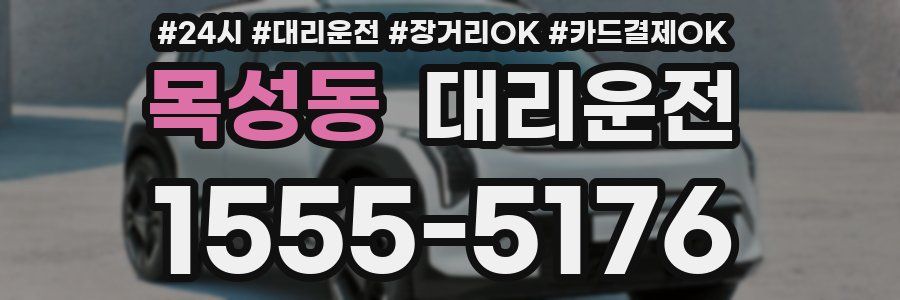 목성동 대리운전