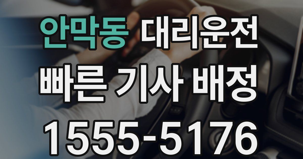 일일대리기사