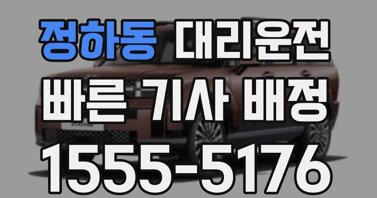 일일대리기사