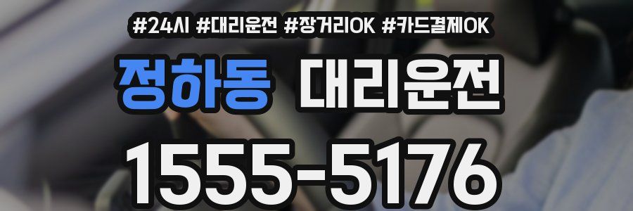 정하동 대리운전