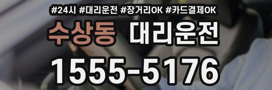 수상동 대리운전