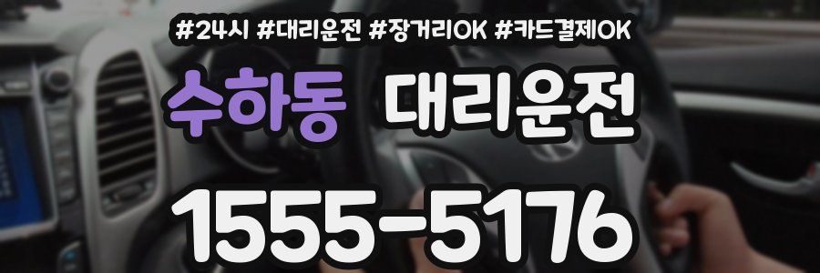 수하동 대리운전