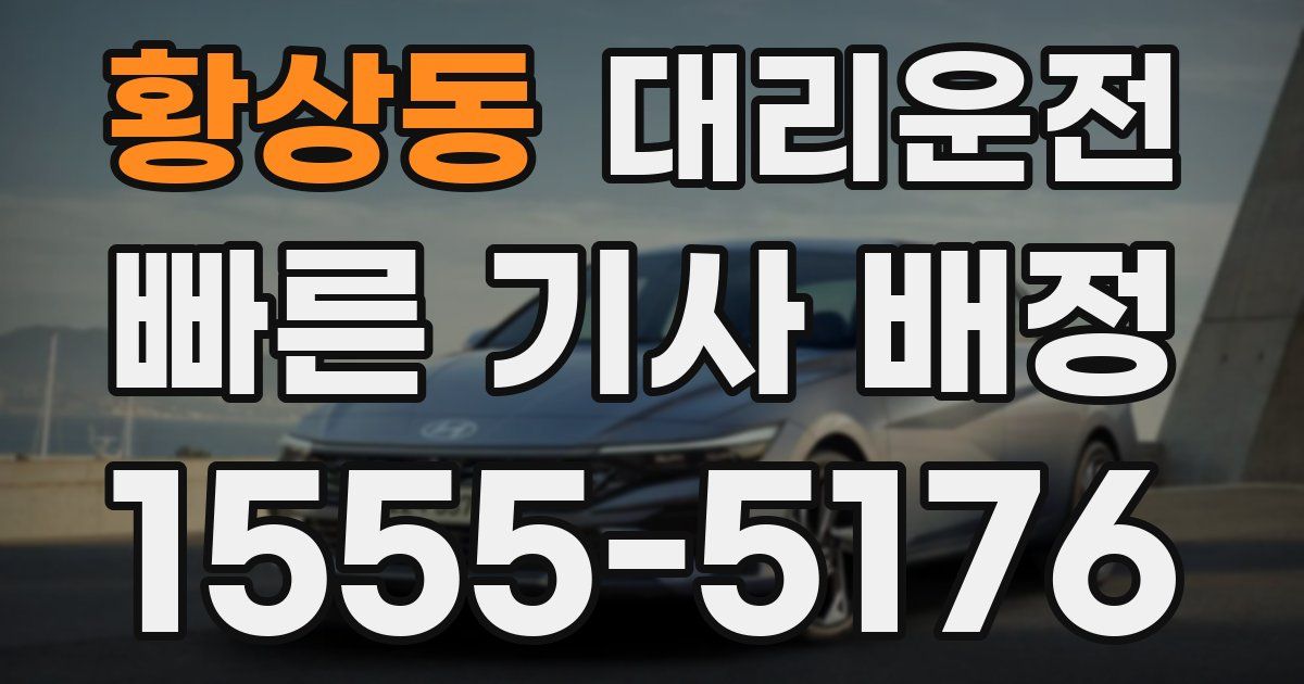 일일대리기사