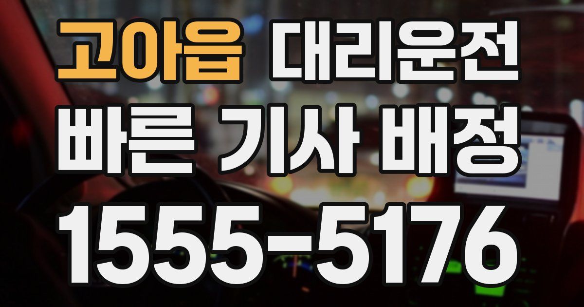 일일대리기사