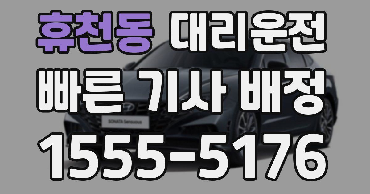 일일대리기사