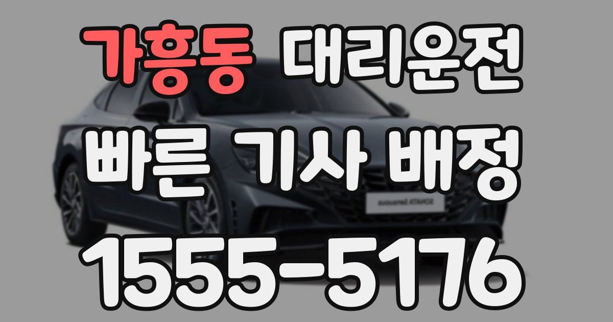 일일대리기사