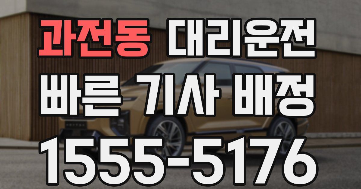 일일대리기사