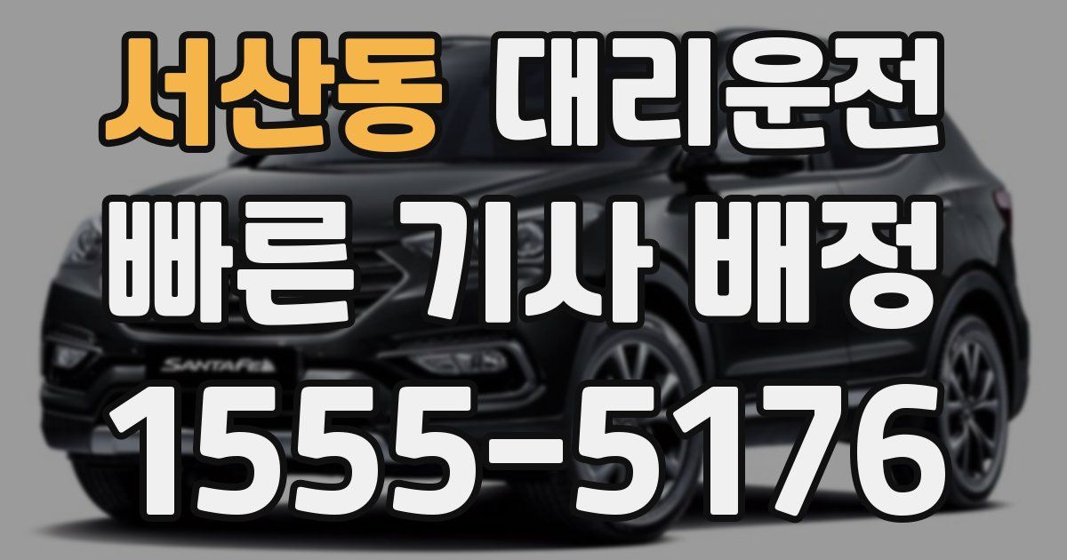 일일대리기사