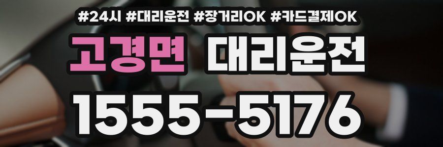 고경면 대리운전