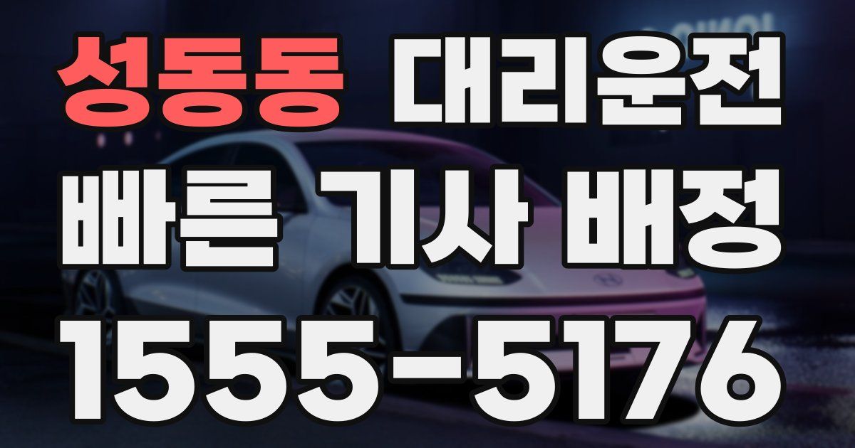 일일대리기사