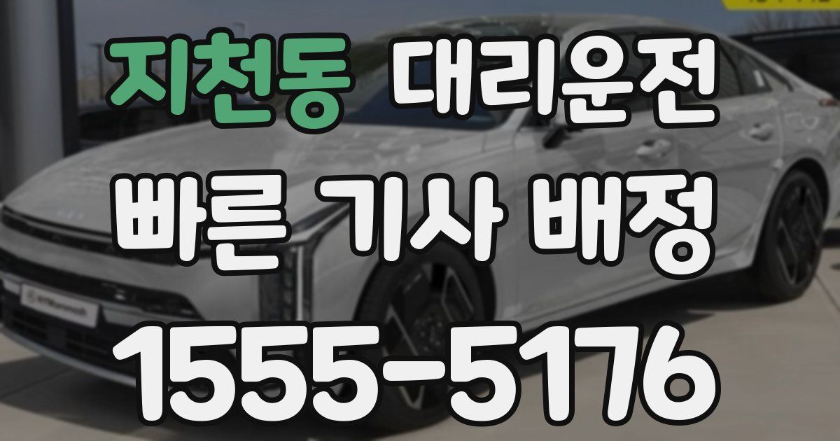 일일대리기사