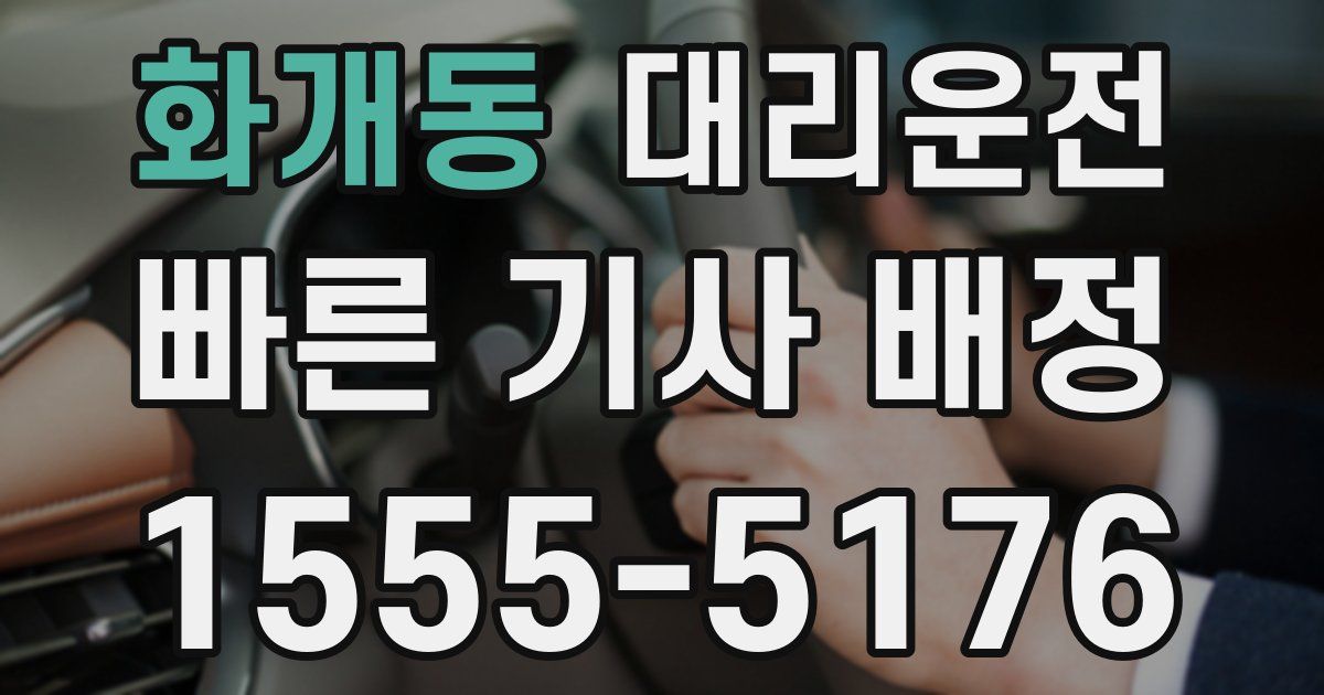 일일대리기사