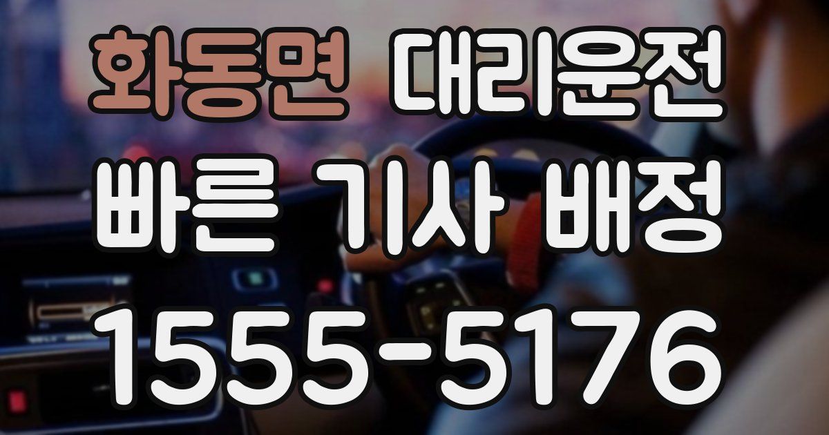 일일대리기사
