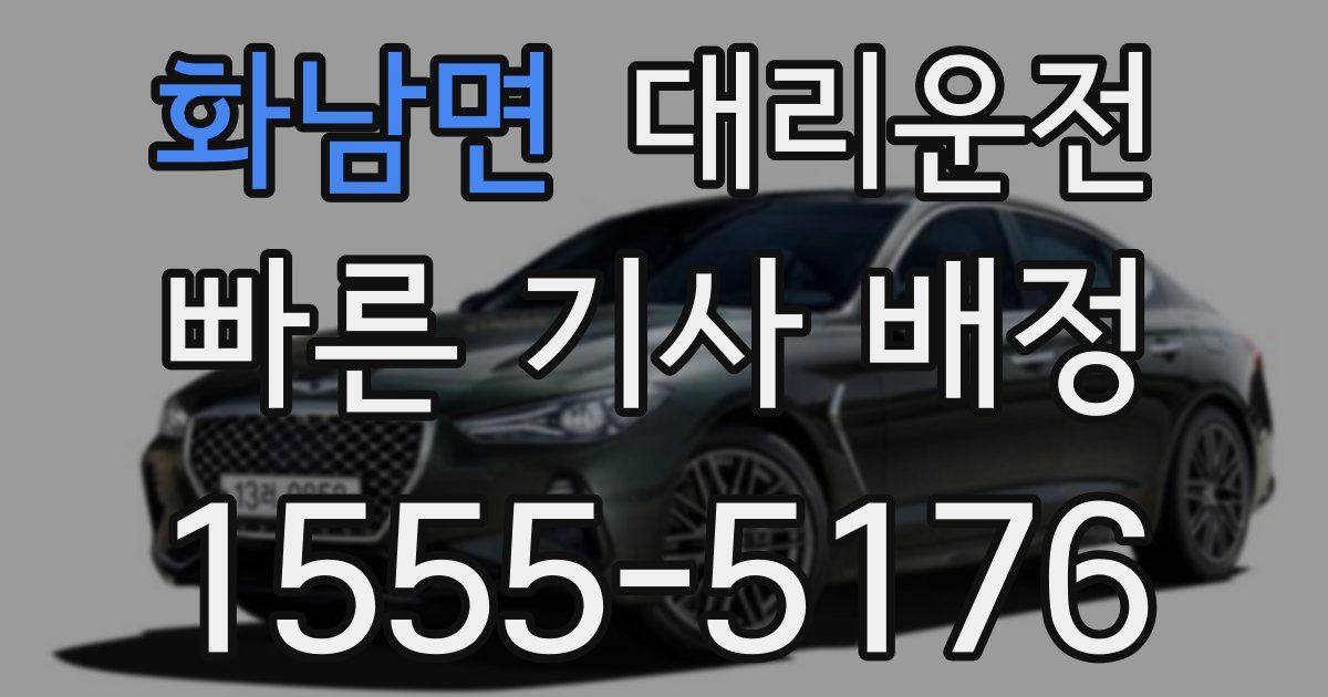 일일대리기사