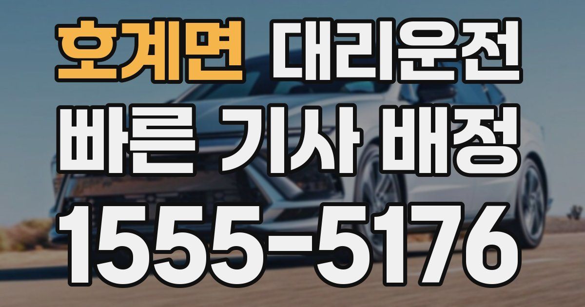일일대리기사