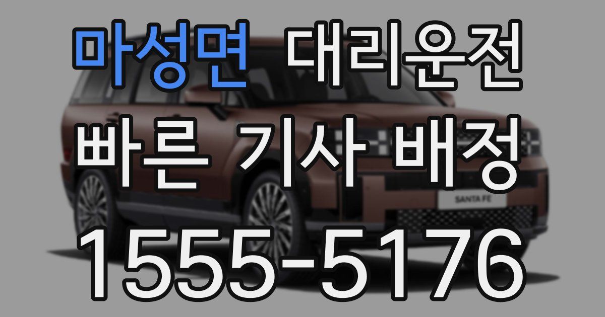 일일대리기사