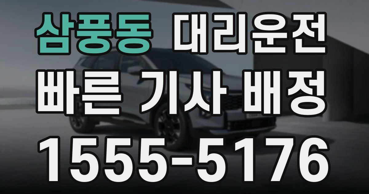 일일대리기사