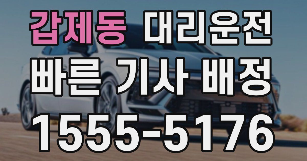 일일대리기사