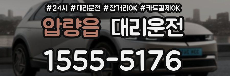 압량읍 대리운전