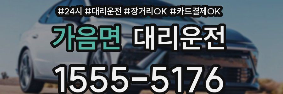 가음면 대리운전