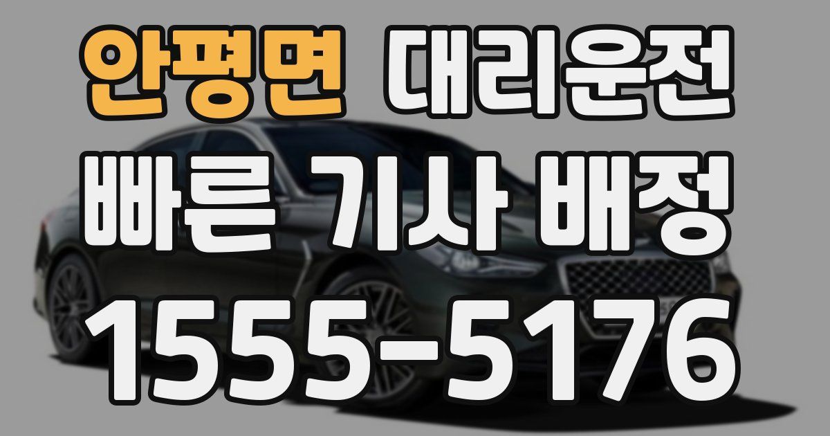 일일대리기사